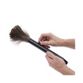 Dusters | Boardwalk BWK914FD 9 in. to 14 in. Retractable Plastic Handle Feather Duster - Black image number 2