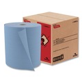 Perforated Roll & Hand Towels | Cascades PRO W802 12 in. x 13 in. Tuff-Job Spunlace Towels Jumbo Roll - Blue (1 Roll/Carton) image number 0