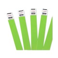 Wristbands | Advantus 91122 9.75 in. x 0.75 in. Numbered Crowd Management Wristbands - Neon Green (500/Pack) image number 2