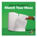 Perforated Roll & Hand Towels | Bounty 80835948 Select-a-Size 5.9 in. x 11 in. 2-Ply Kitchen Roll Paper Towels - White (8/Pack) image number 6