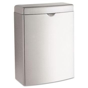 PRODUCTS | Bobrick B-270 Contura 1-Gallon Sanitary Napkin Receptacle - Stainless Steel