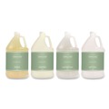 Personal Shampoos, Conditioners, & Body Washes | Diversified Hospitality Solutions 002294EA Terra Pure 1-Gallon Bottle Body Wash - Green Tea and Lemongrass Scent image number 3