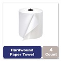 Perforated Roll & Hand Towels | Tork 291380 1-Ply 7.68 in. x 1150 ft. Paper Wiper Roll Towel - White (4/Carton) image number 9