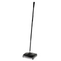 Sweepers | Rubbermaid Commercial FG421288BLA 44 in. Handle Floor and Carpet Sweeper - Black/Gray image number 0