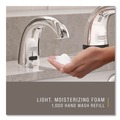Soap Refills | Rubbermaid Commercial FG750389 800 mL TC OneShot Moisturizer Enriched Foam Soap Refill - Unscented (4/Carton) image number 3