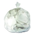 High-Density Trash Bags | Boardwalk Z8048MNKR01 40 in. x 48 in. 45 gal. 12 mic High-Density Can Liners - Natural (250/Carton) image number 3