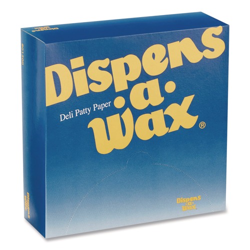 Perforated Roll & Hand Towels | Dixie 801200 Dispens-A-Wax 6 in. x 6 in. Waxed Deli Patty Paper (10000/Carton) image number 0