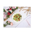 Plates | SOLO HP9S-2050 Bare Eco-Forward 9 in. dia ProPlanet Seal Clay-Coated Paper Dinnerware Plate - White (500/Carton) image number 2
