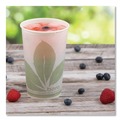 Cups | SOLO RW16BB-JD110 Bare Eco-Forward 16 oz. Paper Cold Cups - Green/White (1000/Carton) image number 5