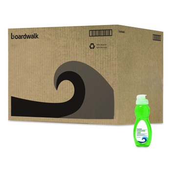 Boardwalk BWK88LDS-G 3 oz Manual Dish Soap - Fresh Scent (72/Carton)