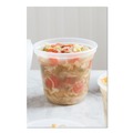Food Containers & Lids | Pactiv Corp. L8328 32 oz 5.5 x 5.5 x 4.9 Newspring DELItainer Plastic Microwavable Container - Clear (200/Carton) image number 1