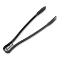 Cooking & Serving Utensils | WNA WNA A7TSBL 9 in. Plastic Tongs - Black (48/Carton) image number 3