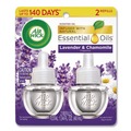 Metered Dispenser Refills | Air Wick 62338-78473 0.67 oz. Scented Oil Refill - Lavender and Chamomile (6/Carton) image number 1