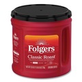 Coffee - Caffeinated | Folgers 2550030407 25.9 oz. Canister Classic Roast Ground Coffee (6/Carton) image number 2