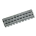 Mop Heads | Unger UNGCLMFP OmniClean 16 in. Microfiber Pads - Gray (5/Pack) image number 1