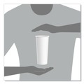 Perforated Roll & Hand Towels | SOLO 424WN-2050 24 oz Single-Sided Poly Paper Hot Cups - White (500/Carton) image number 5