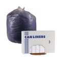 High-Density Trash Bags | Boardwalk Z8648VNK 43 in. x 48 in. 56 gal. 16 mic High Density Industrial Can Liners - Natural (200/Carton) image number 2
