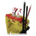 Signs | Rubbermaid Commercial FG611477YEL 12 in. x 16 in. x 38 in. 4-Sided Caution Wet Floor Sign - Yellow image number 2