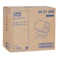Perforated Roll & Hand Towels | Tork 8621400 8 in. x 425 ft. Universal Notched Hand Towel Roll - Natural White (12 Rolls/Carton) image number 0