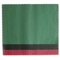Placemats | Hoffmaster 310528 9-1/2 in. x 13.50 Solid Color Scalloped Edge Placemats - Hunter Green (1000/Carton) image number 2
