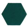 Scouring Pads & Sticks | Scotch-Brite 96HEX 5 in. x 5.75 in. Dual Purpose Scour Pad - Green/Yellow (15/Carton) image number 1
