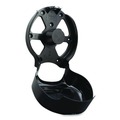 Toilet Tissue Dispensers | San Jamar R2000REBK 16.75 in. x 5.25 in. x 12.25 in. Ecological Green Tissue Dispenser - Black image number 3