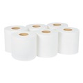 Perforated Roll & Hand Towels | Tork RC530 Centerfeed 7.6 x 11.75 2-Ply Hand Towel - White (6/Carton) image number 0