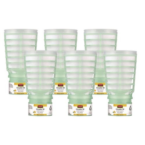 Air Fresheners & Odor Eliminators | Rubbermaid Commercial FG402113 1.62 oz. TCell Microtrans Odor Neutralizer Refill - Citrus (6/Carton) image number 0