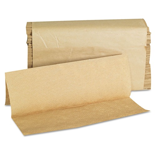 Perforated Roll & Hand Towels | GEN G1508 9 in. x 9.45 in. Multifold Paper Towels - Natural (4000/Carton) image number 0