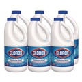 Bleach | Clorox CLO32260 43 oz. Bottle Concentrated Regular Disinfecting Bleach (6/Carton) image number 0