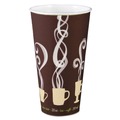 Cups | Dart DWTG20ST Thermoguard 20 oz. Insulated Paper Hot Cups - Steam Print (600/Carton) image number 2