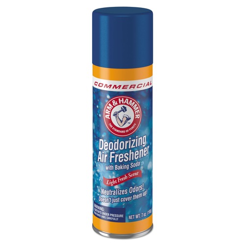 Air Fresheners & Odor Eliminators | Arm & Hammer 33200-94170 7 oz. Aerosol Spray Baking Soda Air Freshener - Light Fresh Scent (12/Carton) image number 0