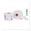 Perforated Roll & Hand Towels | Tork 161990 2-Ply Septic Safe Universal Bath Tissue Roll with OptiCore - White (36/Carton) image number 3