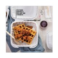 Food Containers & Lids | Pactiv Corp. YCN808010000 8.31 in. x 8.35 in. x 3.1 in. EarthChoice SmartLock Plastic Microwavable MFPP Hinged Lid Container - White (200/Carton) image number 7