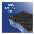 Scouring Pads & Sticks | O-Cedar 148377PK 2.63 in. x 4.25 in. x 1 in. Scrunge Heavy-Duty Sponge - Black/Blue (2/Pack) image number 3
