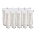 Cup Lids | Dart 10FTL 10 oz. Lift N' Lock Plastic Hot Cup Lids - White (1000/Carton) image number 0