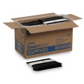 Disposable Forks | Dixie SSPFH51 SmartStock Series-O 6 in. Heavyweight Plastic Cutlery Forks Refill - Black (40/Pack, 24 Packs/Carton) image number 0