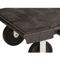 Carts & Trucks | Rubbermaid Commercial FG444100BLA 24 in. x 48 in. x 7 in. 2000 lbs. Capacity Platform Truck - Black image number 2