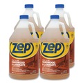 Floor Cleaners | Zep Commercial ZUHLF128 1 gal. Hardwood and Laminate Cleaner - Fresh Scent (4/Carton) image number 0