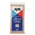 Specialty Bags | General LB24LAJ 5.13 in. x 3.13 in. x 10.38 in. Standard Paper Lunch Bags - Natural Kraft (1200/Carton) image number 1