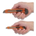 Knives & Multi-Purpose Tools | Great Neck 2SBK 9 mm/18 mm Knife Snap-Off Utility Knife Set - Orange/Black image number 7