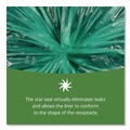 Repro Trash Bags | Stout by Envision G3340E11 Controlled Life-Cycle 33 in. x 40 in. 1.1 mil. 33 Gallon Plastic Trash Bags - Green (40/Box) image number 5