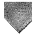 Floor Mats | Crown FL 3660KD 36 in. x 60 in. Tuff-Spun Foot-Lover Rectangular Diamond Surface Mat - Black image number 3