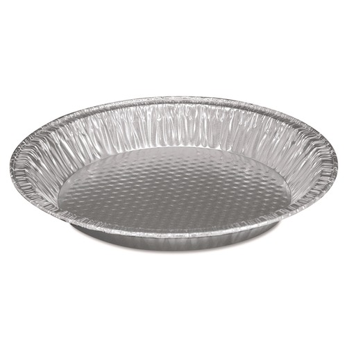Cleaning Cloths & Wipes | Handi-Foil 30535 Aluminum Pie Pan, #10, 9 5/8 dia x 1 7/32h, 200/Carton image number 0