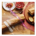 Resealable Bags | Hefty R83812 14.38 in. x 9 in. Slider Food Storage Bags - Clear/Jumbo (12/Box) image number 3