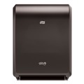 Towel Dispensers | Tork 771728 12.32 in. x 9.32 in. x 15.95 in. Electronic Hand Towel Roll Dispenser for 7.5 in. Rolls - Black (1/Carton) image number 0