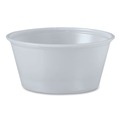 Cups | Dart P325N 3.25 oz. Polystyrene Portion Cups - Translucent (2500/Carton) image number 2