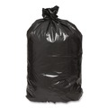 Low-Density Trash Bags | Earthsense Commercial 1506839 24 in. x 23 in. 10-Gallon 0.85 mil. Linear Low Density Recycled Can Liners - Black (500/Carton) image number 4