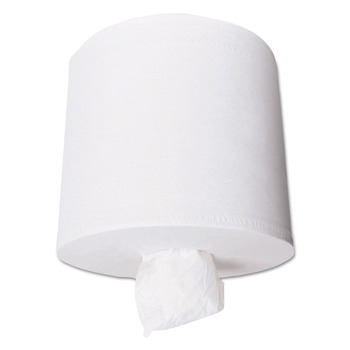 Kleenex 01320 8 in. x 15 in. 1-Ply Premiere Perforated Center-Pull Towels - White (4 Rolls/Carton)