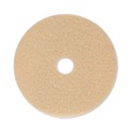 Floor Pads-Cleaning, Buffing & Polishing | Boardwalk BWK4020ULT 20 in. Diameter Burnishing Floor Pads - Tan (5/Carton) image number 0